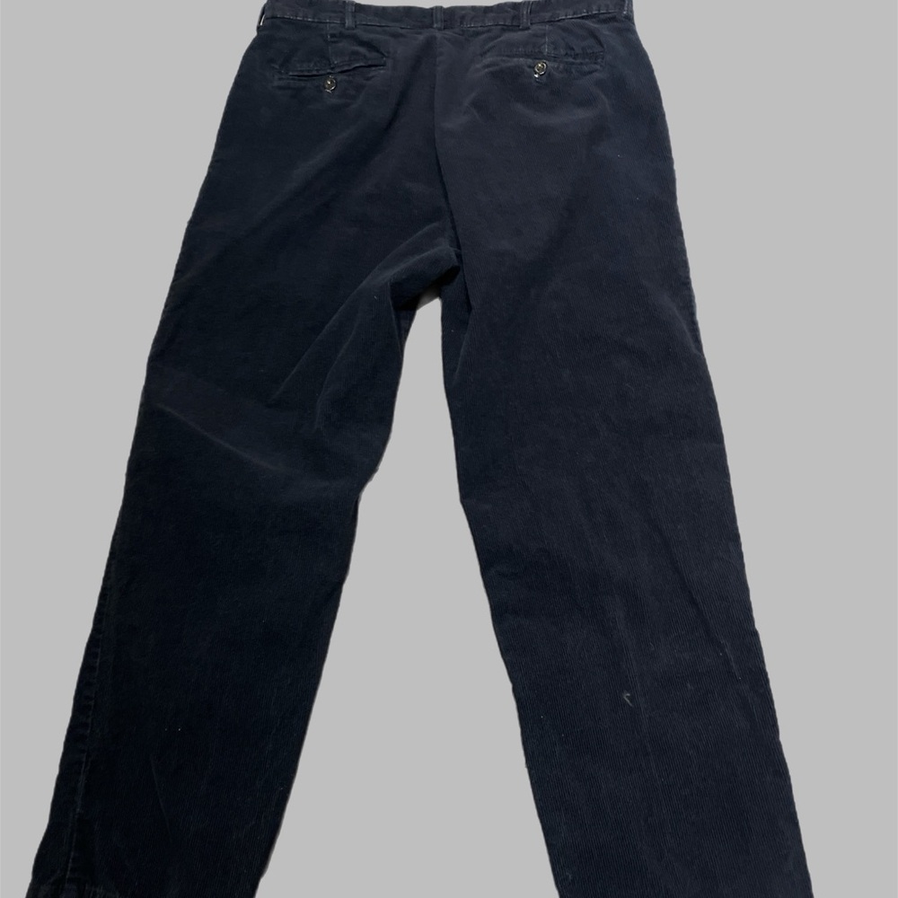 American Living Men's Navy Corduroy Pants Sz 36x29 Actual  Tag States 36 x 32